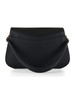 NERO | Borsa messenger in pelle martellata HOLMES Medium