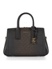 dunkelbraun | LAILA Small Handtasche mit Logodruck