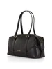 marrone scuro | Borsa a spalla in pelle martellata TEDDI Large