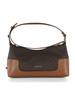 MARRONE | Borsa a spalla stampa logo TEDDI Medium