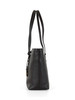 marrone scuro | Borsa tote in pelle martellata QUINN Medium