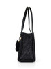 NERO | Borsa tote in tessuto stampa logo ZADIE Medium