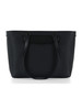 NERO | Borsa tote in pelle martellata JET SET TRAVEL Medium