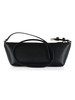 SCHWARZ | LAILA Small Schultertasche aus Leder