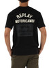 NERO | T-shirt in cotone con stampa logo
