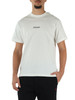 BIANCO | T-shirt in cotone con stampa posteriore