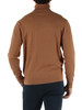 MARRONE CHIARO | Maglia collo alto in cotone e cashmere