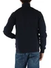 BLU SCURO | Felpa regular fit in cotone con zip