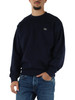 BLU SCURO | Felpa girocollo Classic fit