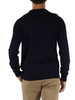 BLU SCURO | Maglia girocollo in misto lana vergine