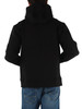 NERO | PORSCHE X BOSS: Felpa con zip ed interno in velluto