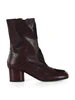 VINACCIA | Stivaletti in pelle e cavallino BETTA 06 con tacco in legno