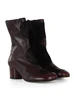 VINACCIA | Stivaletti in pelle e cavallino BETTA 06 con tacco in legno