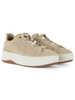 BEIGE | Sneakers in suede DOTTIE con motivo logo
