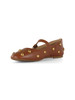 CUOIO | Ballerine in pelle NELLIE con borchie applicate