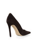 MARRONE | Décolleté in suede ELYSE con tacco alto