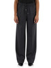 GRIGIO | Pantalone in misto lana e viscosa con pinces