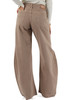 BEIGE | Pantaloni jeans HALLEBE Low Waist Barrel fit