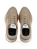 BEIGE | Sneakers in pelle ed ecopelle ALLY STUDS