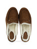 MARRONE CHIARO | Mule in suede modello mocassino JADEY