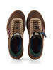MARRONE | Sneakers in pelle ed ecopelle LUIS NYLON