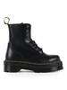 NERO | Anfibi platform JADON in pelle Polished Smooth