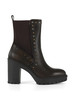 MARRONE | Stivaletti RUBY 13 con borchie e strass