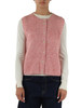ROSA | Gilet a costa inglese in misto lana e alpaca