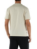 BEIGE | T-shirt in cotone stretch regular fit con patch logo