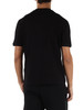 NERO | T-shirt in cotone stretch regular fit con patch logo