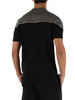 NERO | T-shirt in cotone regular fit con stampa logo a rilievo