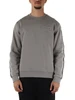 GRIGIO | Felpa girocollo regular fit in misto cotone