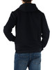 BLU SCURO | Felpa Premium Label regular fit con zip e cappuccio