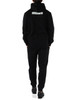 NERO | Tura sportiva slim fit in cotone felpato
