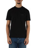 NERO | T-shirt Extra Slim Fit in cotone stretch