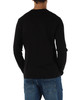 NERO | T-shirt slim fit in cotone con manica lunga
