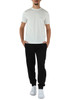NERO | Pantaloni sportivi in tessuto stretch con motivo logo