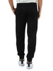 NERO | Pantaloni sportivi in tessuto stretch con motivo logo