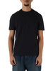 BLU SCURO | T-shirt regular fit in cotone con motivo logo