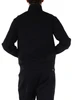 BLU SCURO | Felpa regular fit in misto cotone con zip