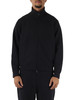 BLU | Felpa regular fit con zip in cotone e lyocell stretch