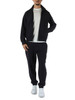 BLU | Felpa regular fit con zip in cotone e lyocell stretch