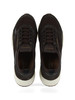 marrone scuro | Sneakers in tessuto ed ecopelle DUBLIN