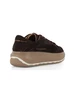 marrone scuro | Sneakers in pelle ed ecopelle MAYFAIR