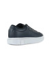 BLU SCURO | Sneakers in pelle rivestita con scritta logo