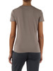 TORTORA | T-shirt slim fit in cotone stretch con strass