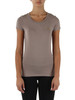 TORTORA | T-shirt slim fit in cotone e modal stretch