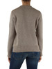 BEIGE | Maglia girocollo in misto lana merino