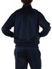 BLU | Felpa regular fit con zip in tessuto acetato