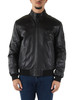 NERO | Piumino in pelle FIONIA LE TTP 01